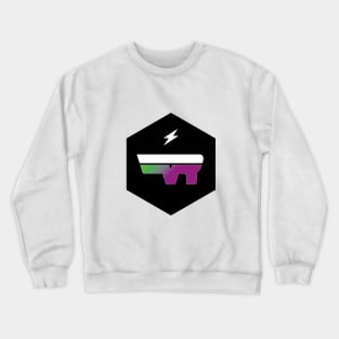 Future Rave Hexagon Crewneck Sweatshirt